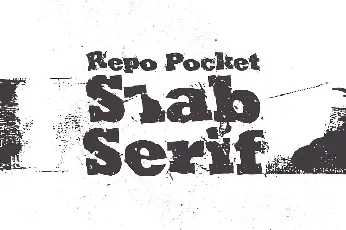 Repo Pocket font