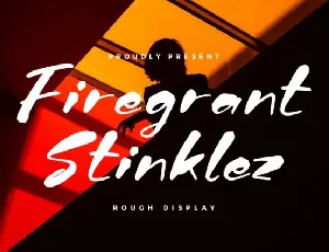 Firegrant Stinklez font