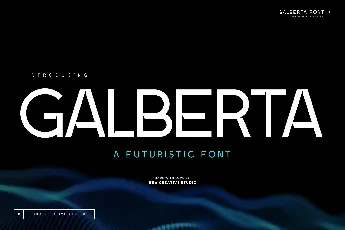 Galberta font