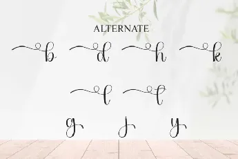 Someday Calligraphy font