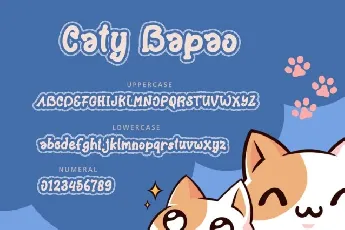 Caty Bapao Display font