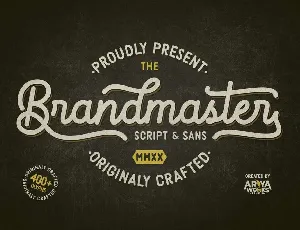 Brandmaster font