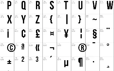 Bebas Neue font