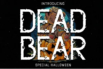 Dead Bear - Personal Use font