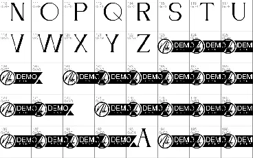 Moorhen Demo font