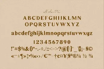 Dishcek font