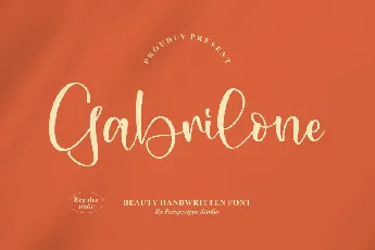 Gabrilone font