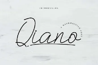 Qianno font