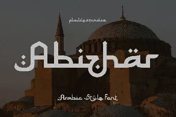 Abizhar font