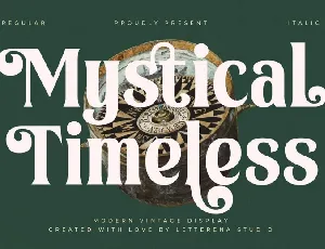 Mystical Timeless font