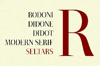 Seltars font