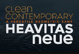 Heavitas Neue font