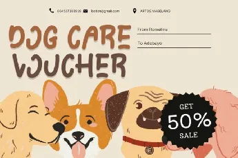 Doggy Chelow Display font