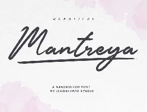 Mantreya font