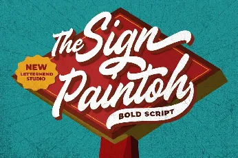 The Sign Paintoh font