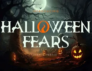 Halloween Fears font