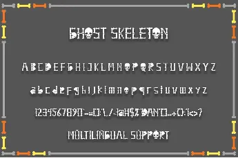 Ghost Skeleton font