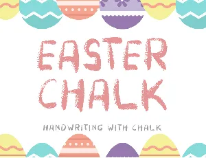 EASTER CHALK font