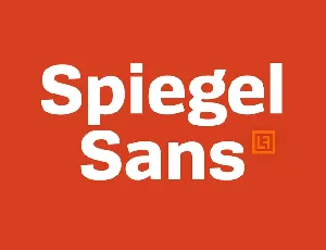 Spiegel Sans font