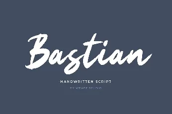 Bastian Script font