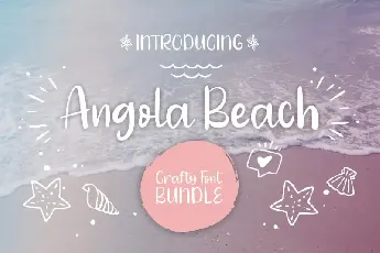 Angola Beach Script font