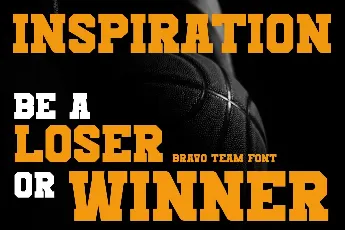 Bravo Team font