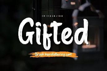 Gifted Personal font