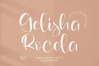 Gelisha Rocela font