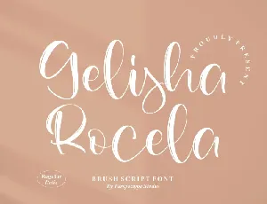 Gelisha Rocela font