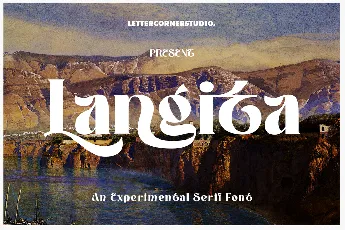 Langita font