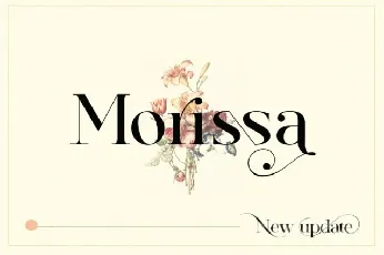 Morissa font