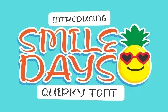 Smile Days DEMO font