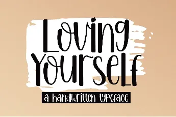 Lovin Yourself - Personal Use font