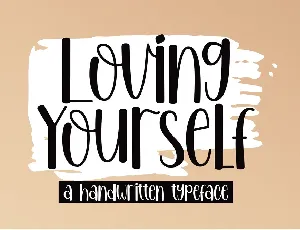 Lovin Yourself - Personal Use font