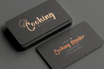 Celebrity Chef font