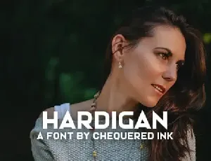 Hardigan Sans Serif font