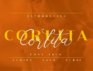 Corlita Trio font