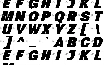 Hexos font