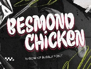 Besmond Chicken font