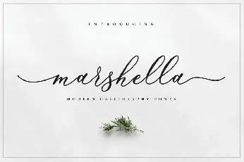 Marshella font