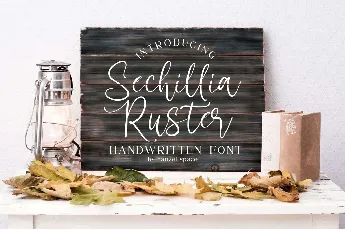 Sechillia Ruster font