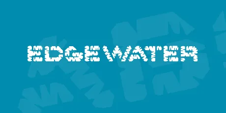 Edgewater font