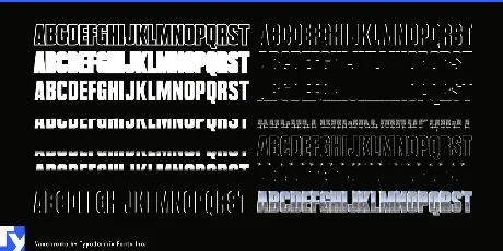 Vanchrome font