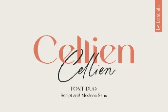 Cellien font