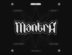 Mantra font