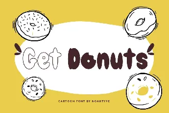 Get Donuts font