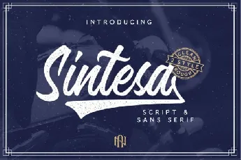 Sintesa Duo font