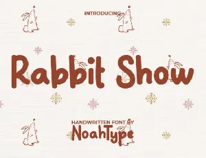 Rabbit Show font