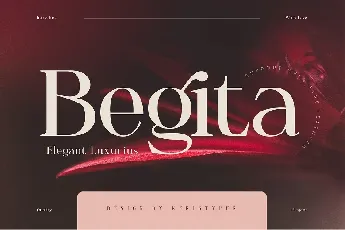 Begita font