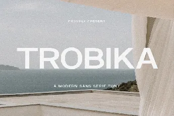 Trobika font